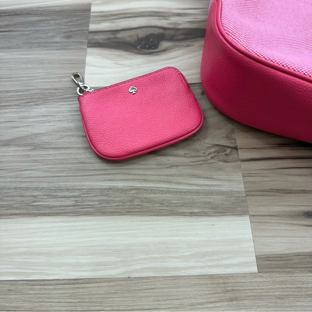 Kate Spade Vibrant Pink Crossbody Bag with Coin Pouch - Picture 4 of 14